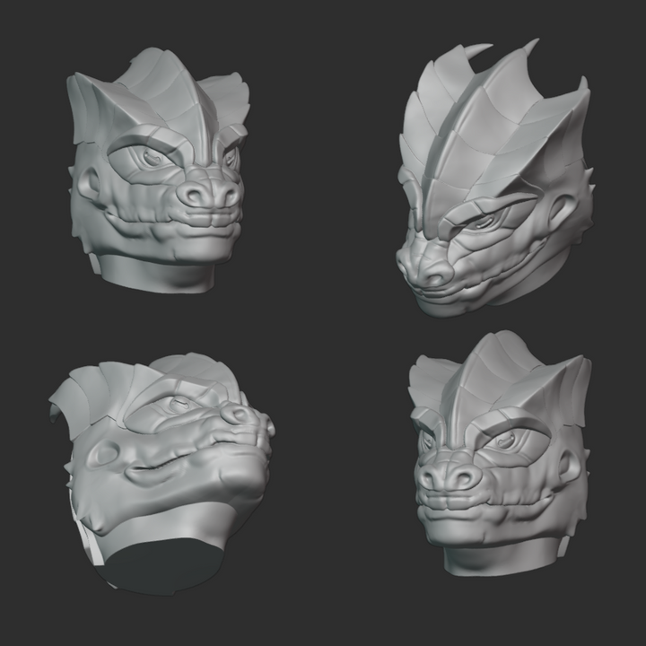 Reptilian Mask