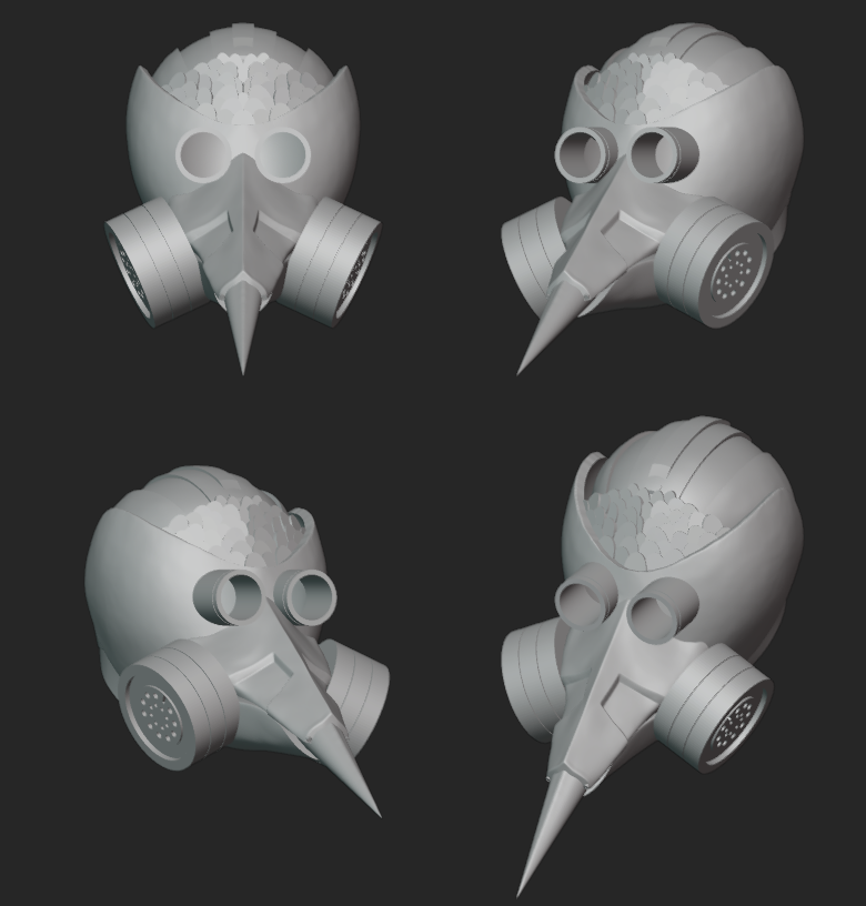 Plauge Doctor Gas Mask