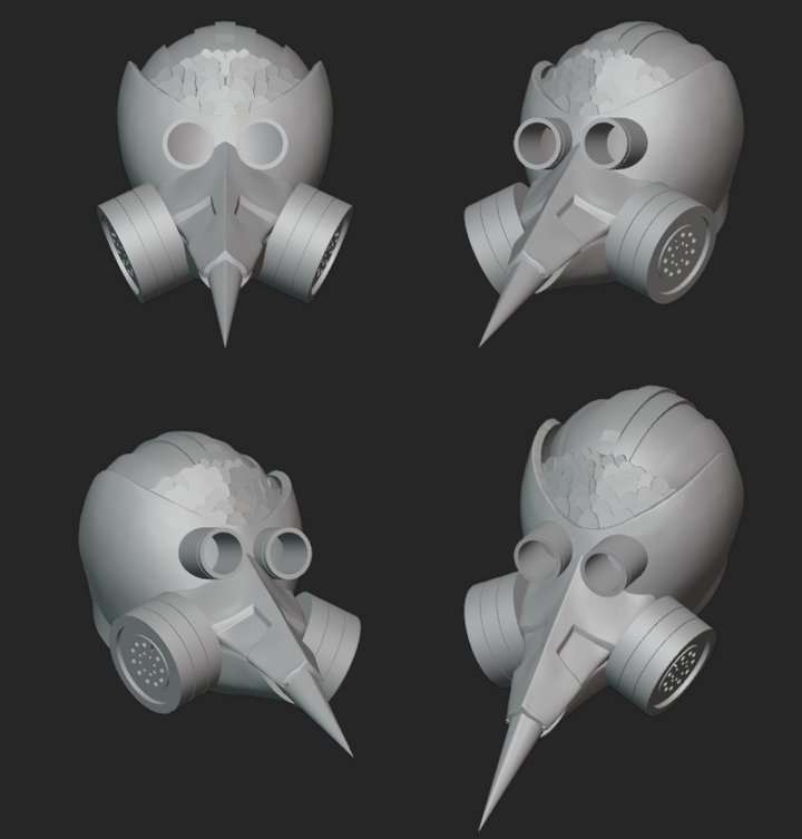 Plauge Doctor Gas Mask