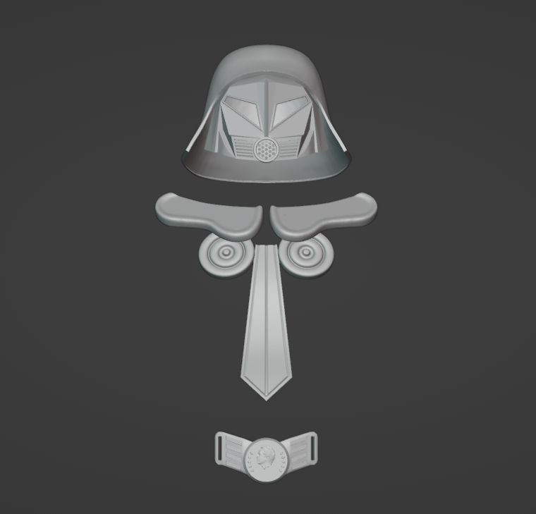 Dark Helmet Mask
