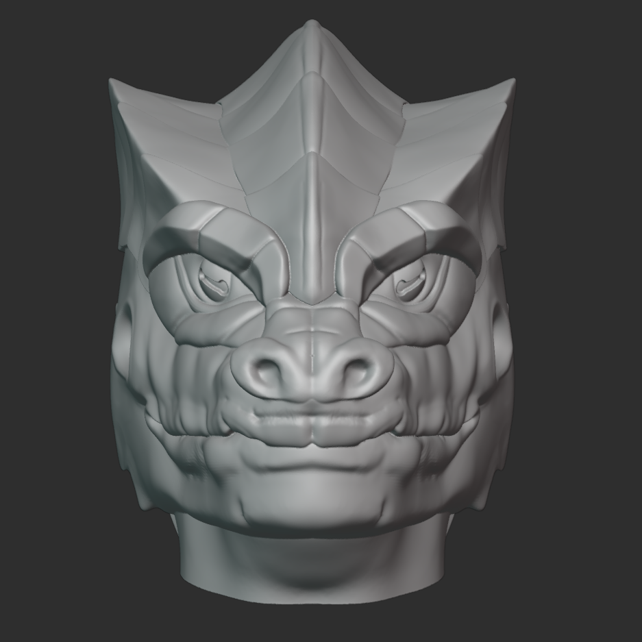 Reptilian Mask