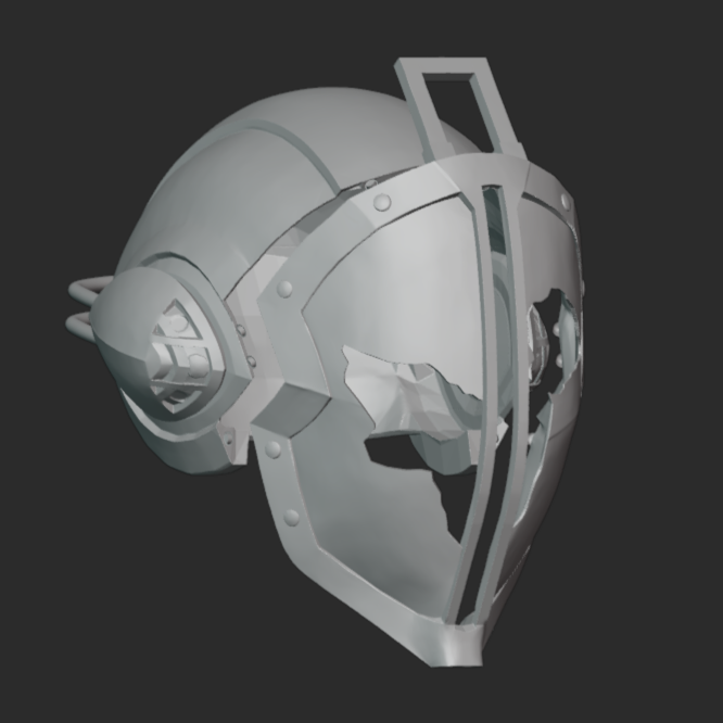Dj Cyber Knight Mask