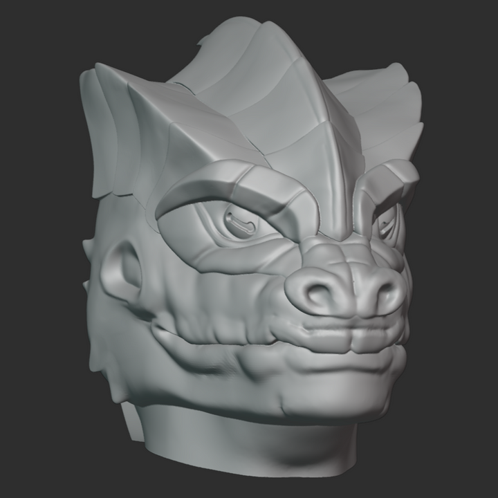 Reptilian Mask