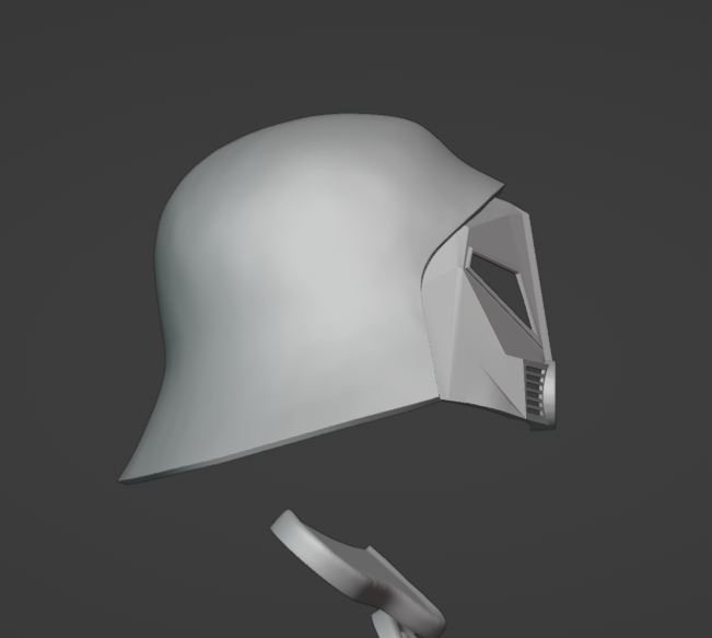 Dark Helmet Mask