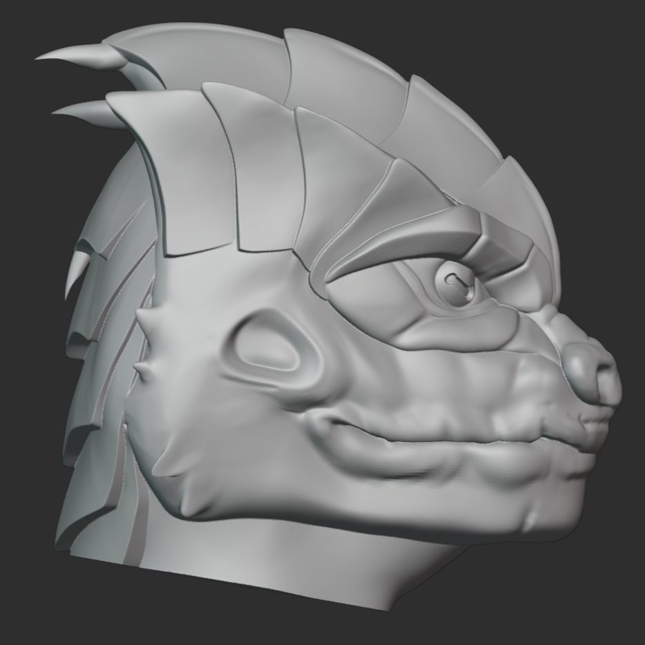 Reptilian Mask
