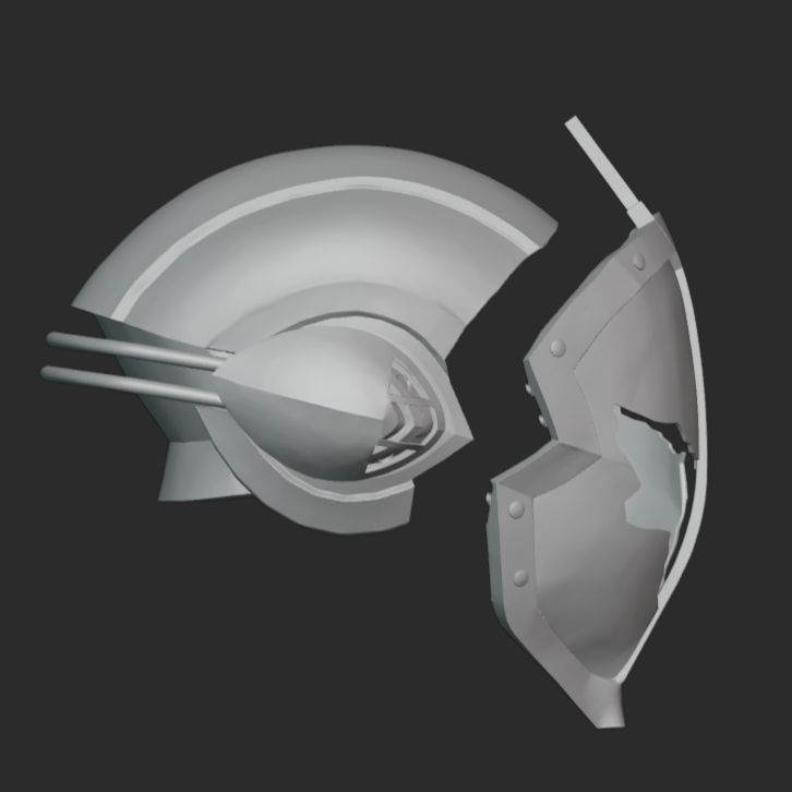 Dj Cyber Knight Mask