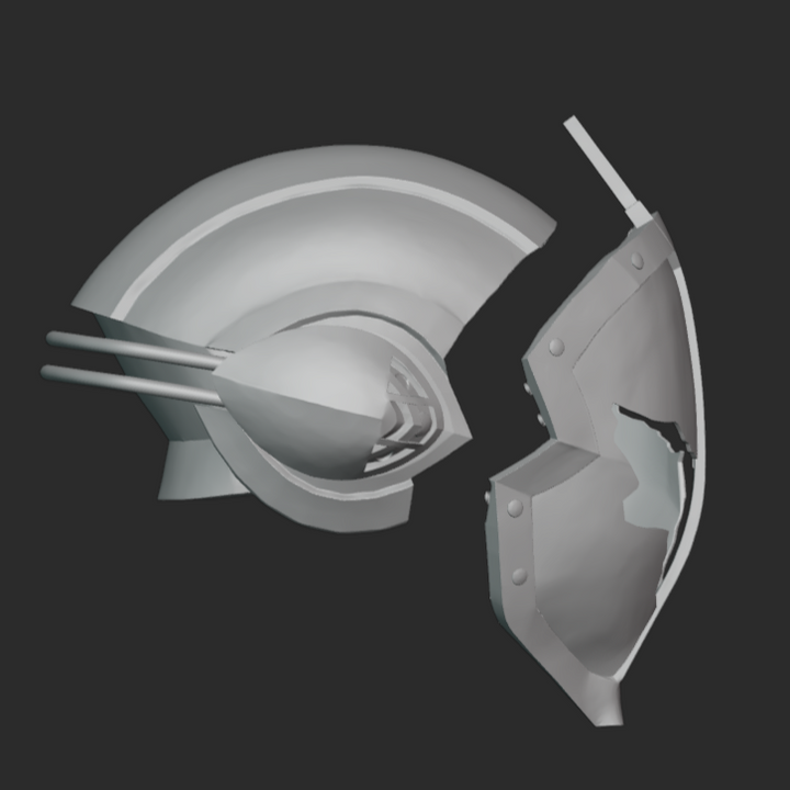 Dj Cyber Knight Mask