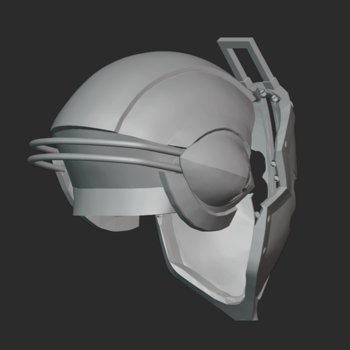 Dj Cyber Knight Mask