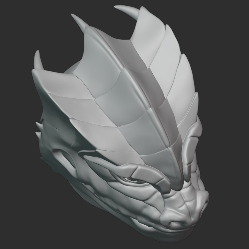 Reptilian Mask