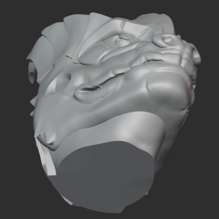 Reptilian Mask