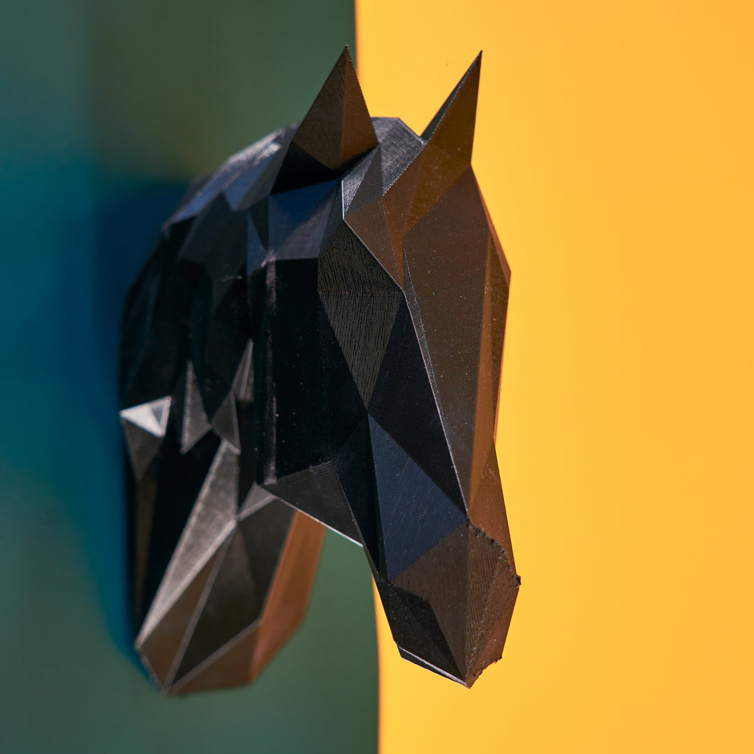 Polygonal Horse Sculpture/Wall Decor