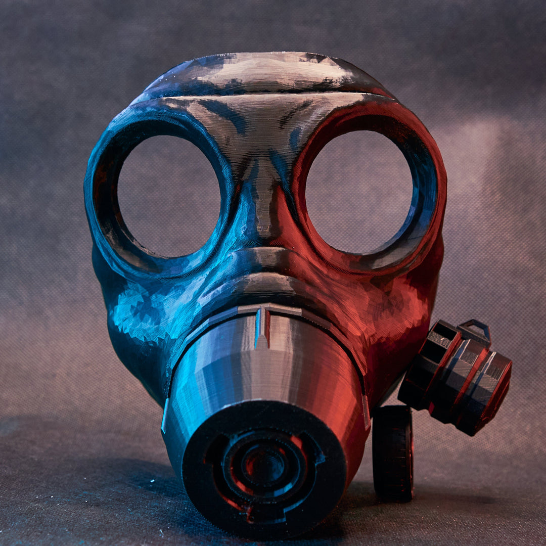 Gas Mask Replica - 3D Printed Gas Mask Prop | Cosplay Front Gas Mask