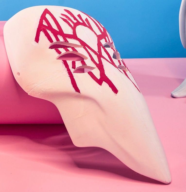 Vessel Mask - 3D Printed Sleep Token Mask Replica | Cosplay Front Vessel Mask form Sleep Token