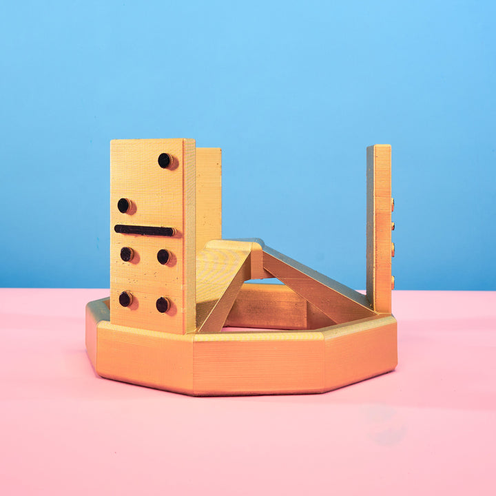 Golden Crown Replica - 3D Printed Square Crown | Cosplay Golden Corona