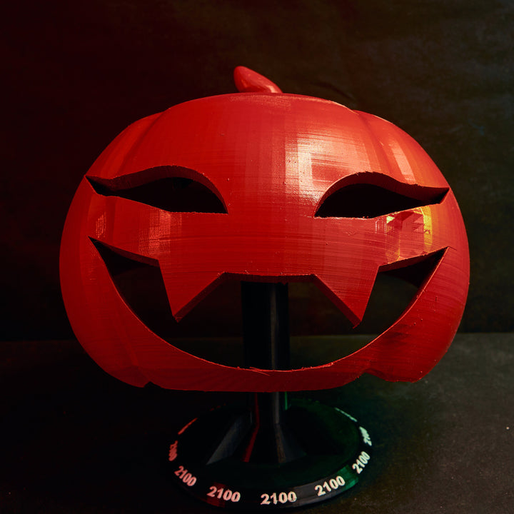Pumpkin Mask - Orange Realistic Pumpkin Helmet/Cosplay