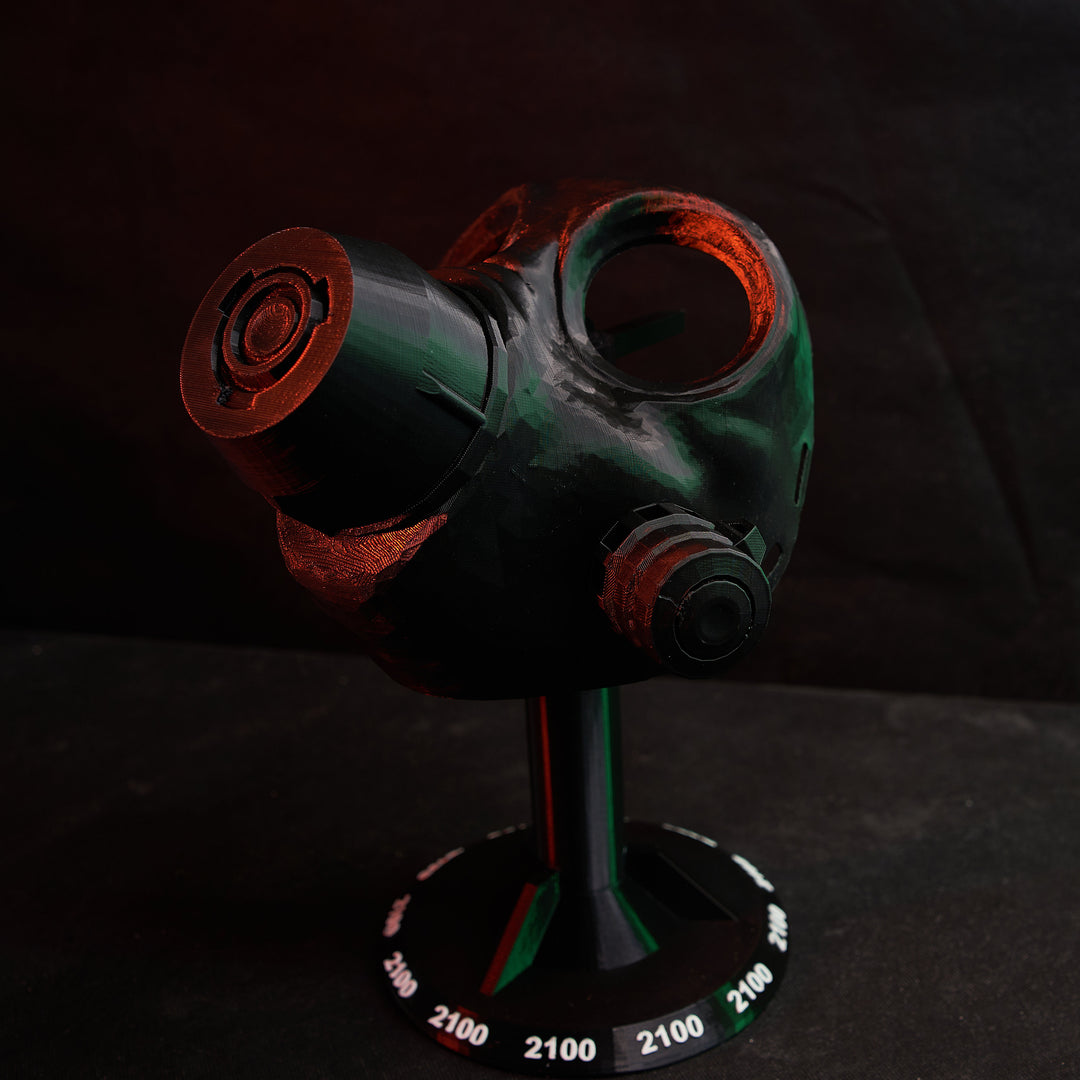 Gas Mask Replica - 3D Printed Gas Mask Prop | Cosplay Front Gas Mask