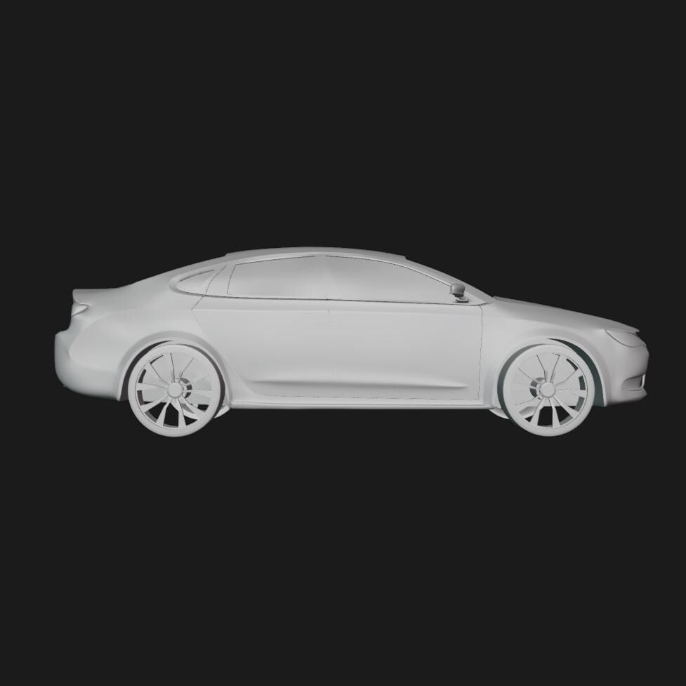 Chrysler 200C car 3D STL File | Chrysler 200C car Digital File