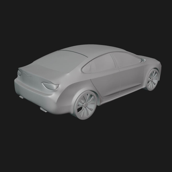 Chrysler 200C car 3D STL File | Chrysler 200C car Digital File