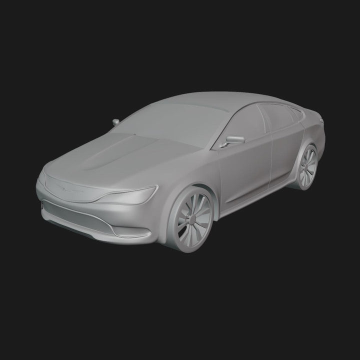 Chrysler 200C car 3D STL File | Chrysler 200C car Digital File