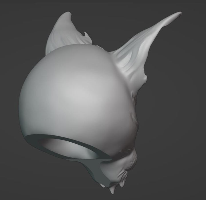 Ancient Cat Mask 3d Stl File | Ancient Cat Mask Digital File