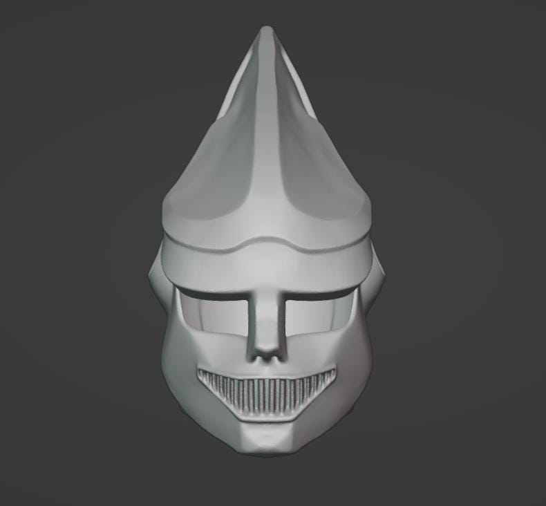 Jet Jaguar Mask 3d Stl File | Jet Jaguar Mask Digital File
