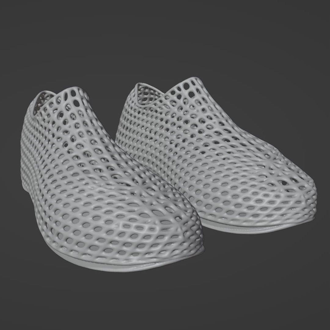 Futuristic Modern Shoes Stl File | Futuristic Modern Shoes Digital File