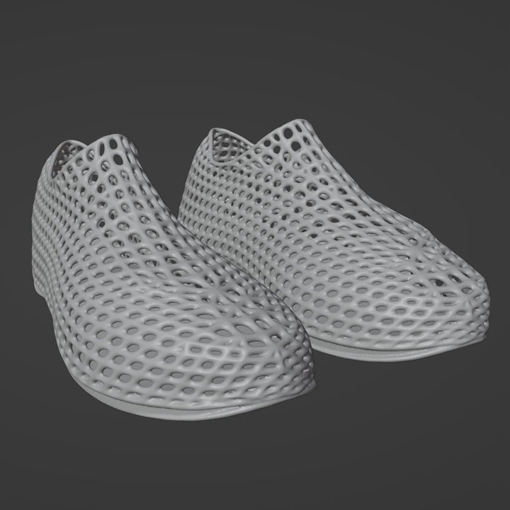 Futuristic Modern Shoes Stl File | Futuristic Modern Shoes Digital File