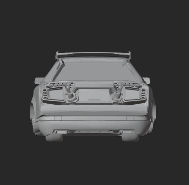 1987 Subaru Gl Hatchback 3d Stl File | 1987 Subaru Gl Hatchback Digital File