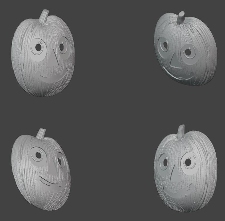 Pumpkin Mask 3d Stl File | Pumpkin Mask Digital File
