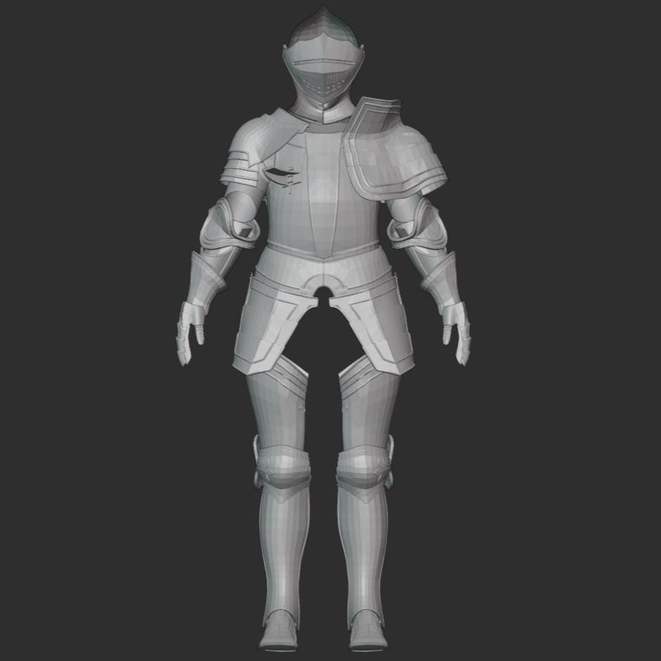 Knight Armor Costume Stl File | Knight Armor Costume Digital File