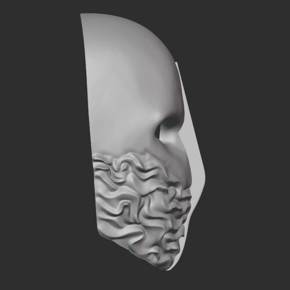 AVIANA inspired Mask Stl File | AVIANA inspired Mask Digital File