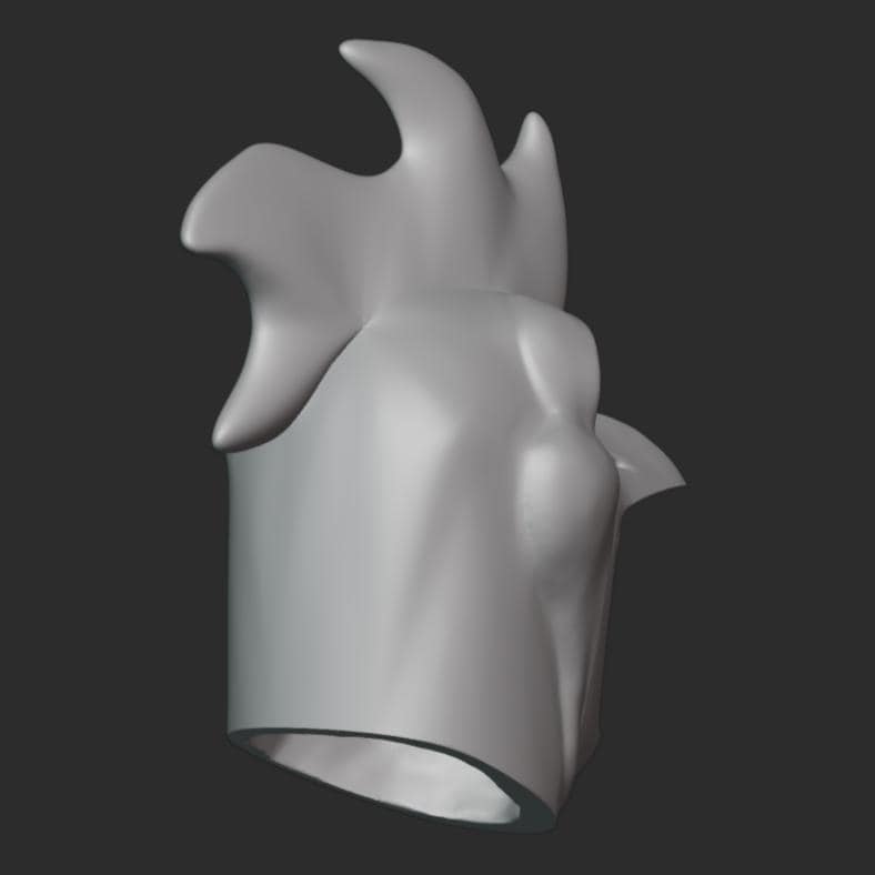 Cluckin Bell Mask Stl File | Cluckin Bell Mask Digital File