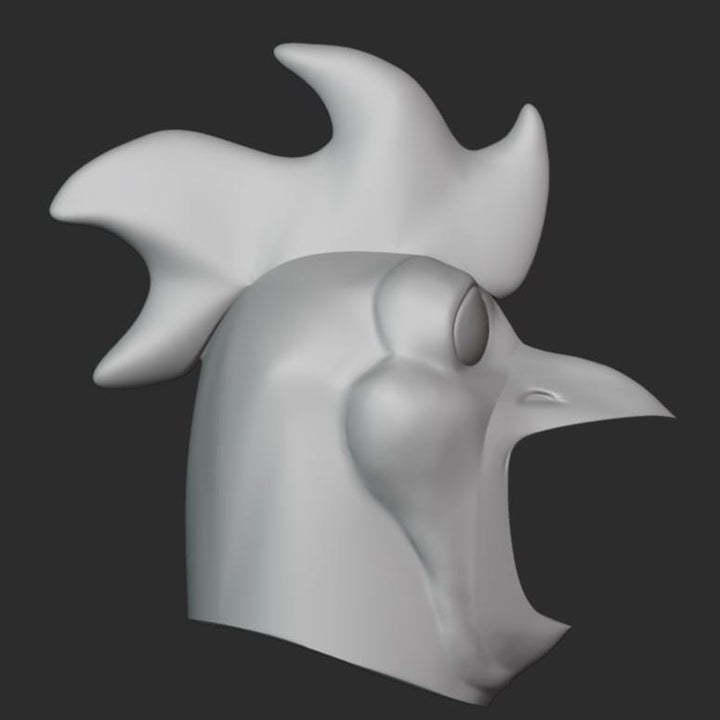 Cluckin Bell Mask Stl File | Cluckin Bell Mask Digital File