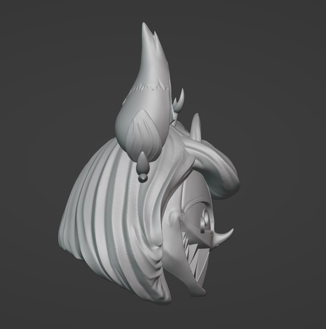 Alastor Mask Stl File | Alastor Mask Digital File