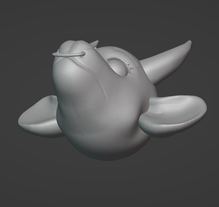 Cow Mask Stl File | Cow Mask Digital File