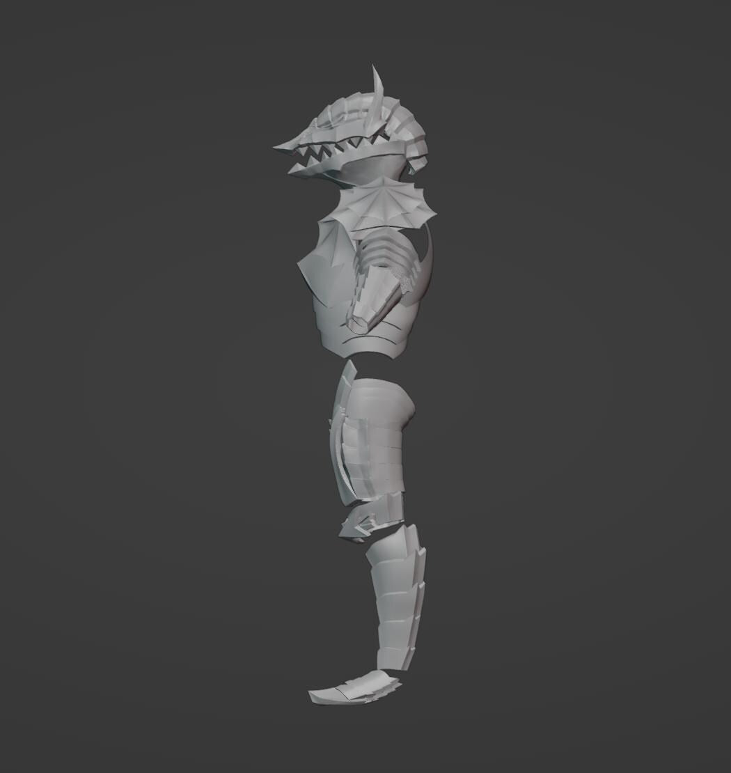 Berserk Guts Armor Costume Stl File | Berserk Guts Armor Costume Digital File