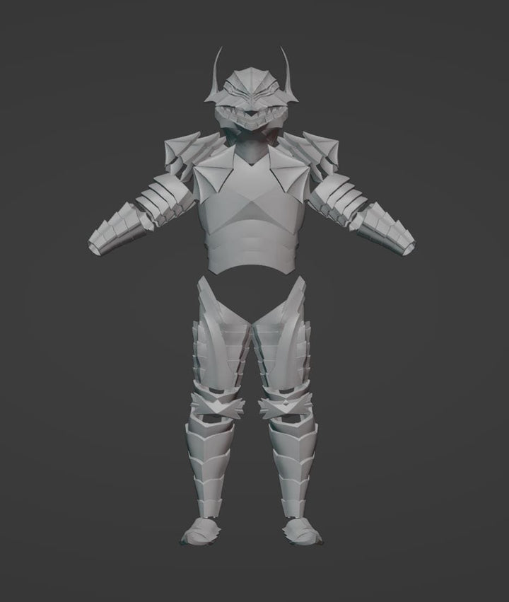 Berserk Guts Armor Costume Stl File | Berserk Guts Armor Costume Digital File