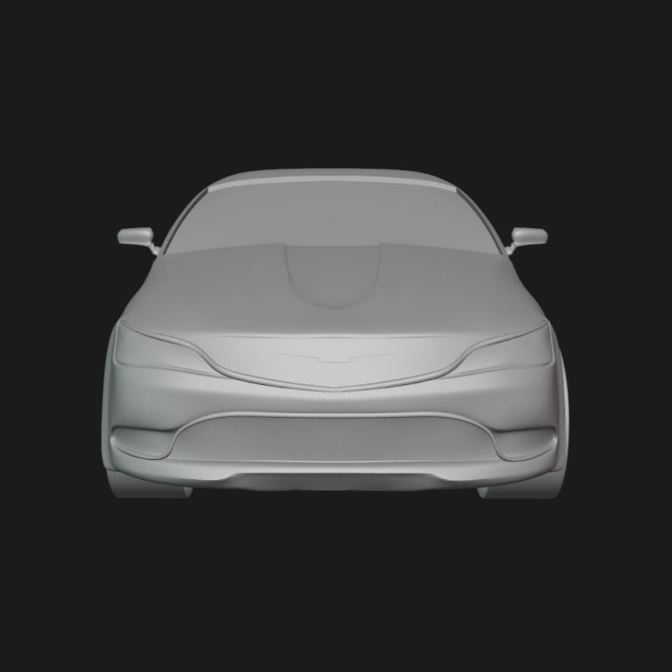 Chrysler 200C car 3D STL File | Chrysler 200C car Digital File