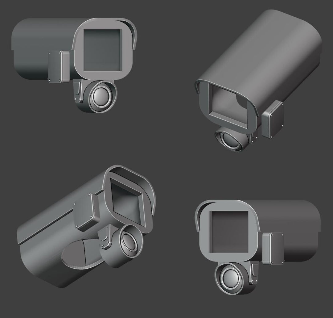Camera Man Mask Stl File | Camera Man Mask Digital File
