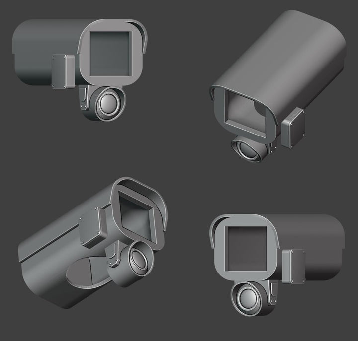 Camera Man Mask Stl File | Camera Man Mask Digital File