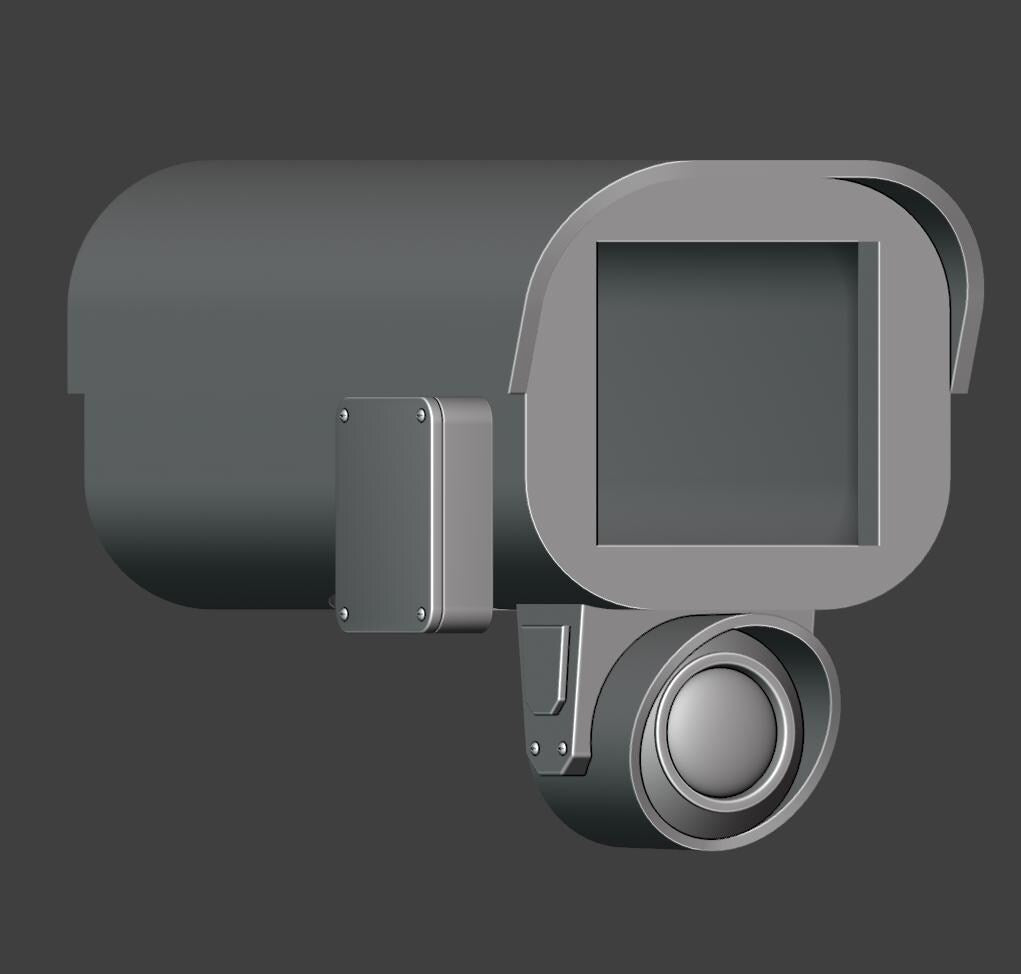 Camera Man Mask Stl File | Camera Man Mask Digital File