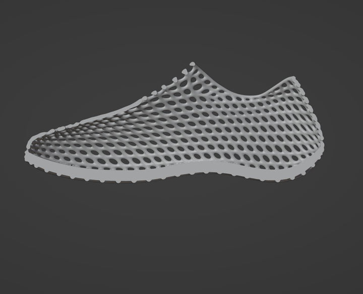Futuristic Modern Shoes Stl File | Futuristic Modern Shoes Digital File