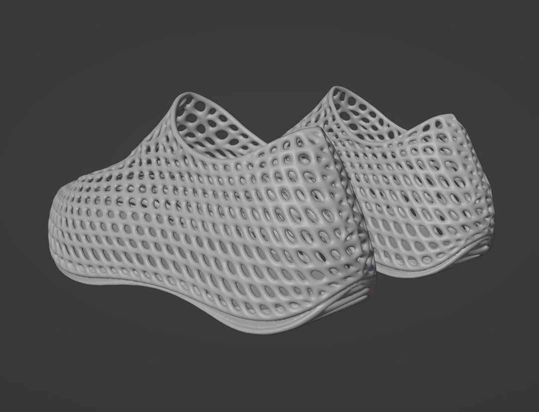 Futuristic Modern Shoes Stl File | Futuristic Modern Shoes Digital File