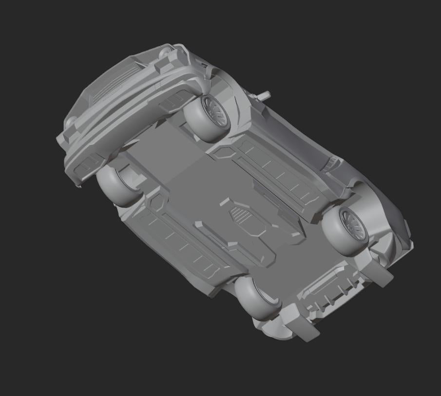 1987 Subaru Gl Hatchback 3d Stl File | 1987 Subaru Gl Hatchback Digital File