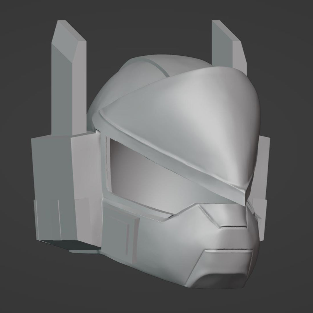 Anime Mech Mask Stl File | Anime Mech Mask Digital File