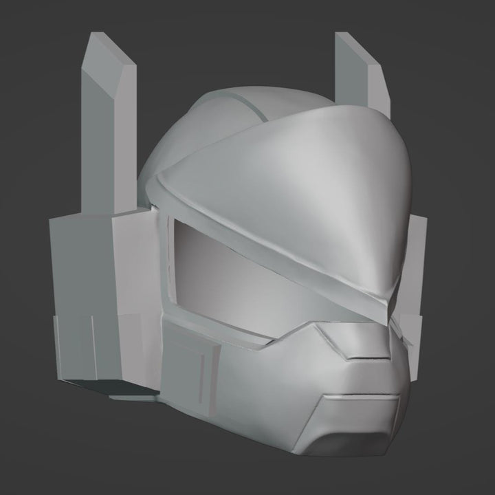 Anime Mech Mask Stl File | Anime Mech Mask Digital File