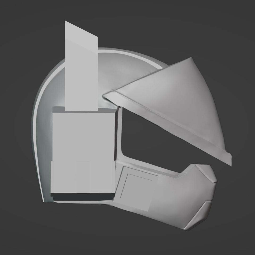 Anime Mech Mask Stl File | Anime Mech Mask Digital File