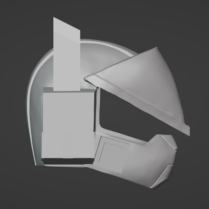 Anime Mech Mask Stl File | Anime Mech Mask Digital File