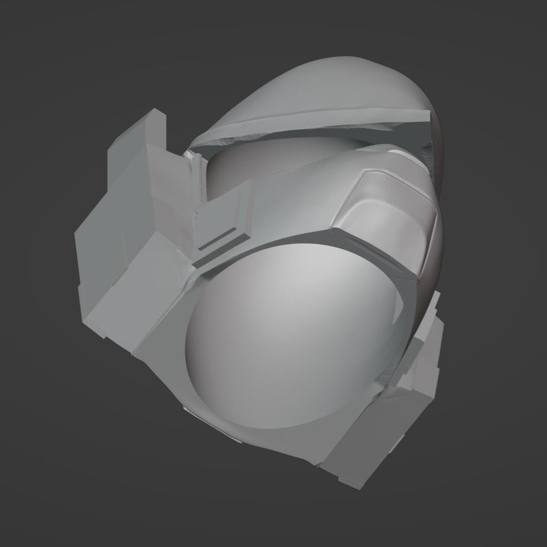 Anime Mech Mask Stl File | Anime Mech Mask Digital File