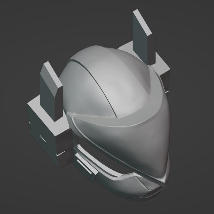 Anime Mech Mask Stl File | Anime Mech Mask Digital File